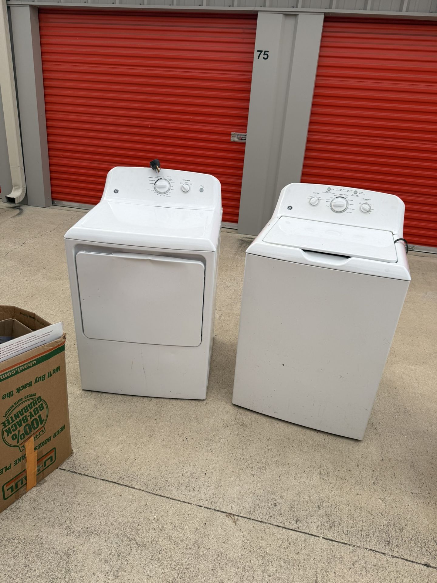 Washer and dryer