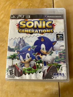 PS3 Sonic Generations game