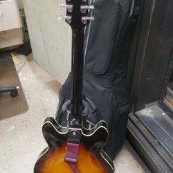  ELECTRIC GUITAR HAGSTROM VIKING WITH BAG 884026-1