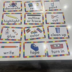 Magnetic Label For Children Set Of 12