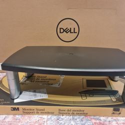 3M Adjustable Monitor Stand Holds 40lbs Ms90B