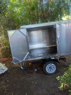 Utility trailer stainless steel