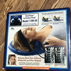 Posture Pump® Neck Exercising Cervical Spine Hydrator Pump 