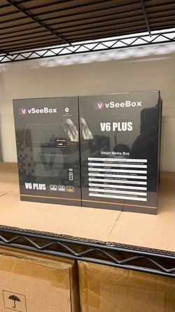 vSeeBox V6 Plus Reliable WiFi TV Media Box 4K WiFi Ontario | Home Theater Ready | $0 Down Options | New | Streaming Device | V6Plu