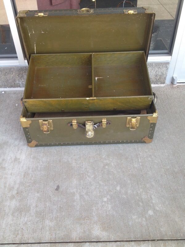 1900's Antique The Utica WardRobe Trunk by the W. W. Winship & Sons Co for  Sale in Laguna Niguel, CA - OfferUp