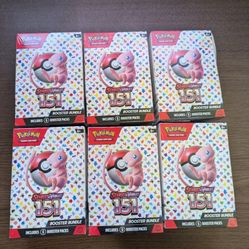 Pokémon 151 Booster Bundles