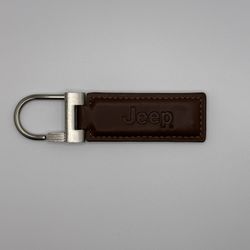 Jeep Leather Key Chain
