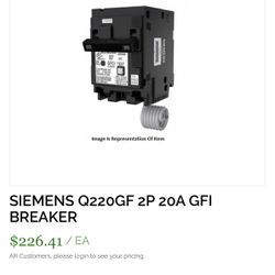 Siemens Circuit Breaker 