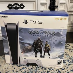 Sony PlayStation 5 Console - God of War Ragnarok Bundle