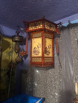 Chinese style hanging lamp