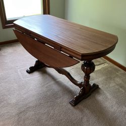 Wooden Drop Leaf Table 