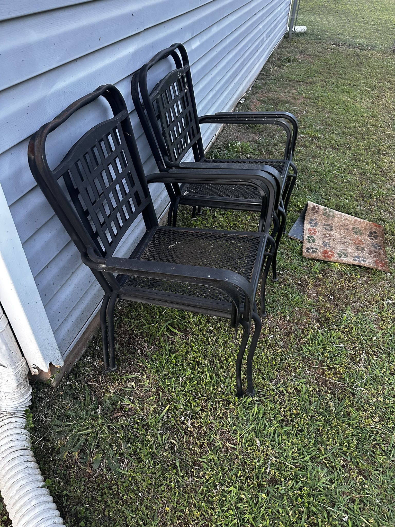 Outdoor patio Metal Chairs