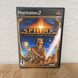 Sphinx and the Cursed Mummy - Complete PlayStation 2 PS2 Game Tested