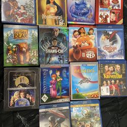 17 Brand New SEALED Blu-Ray/Dvd Movie Collection!