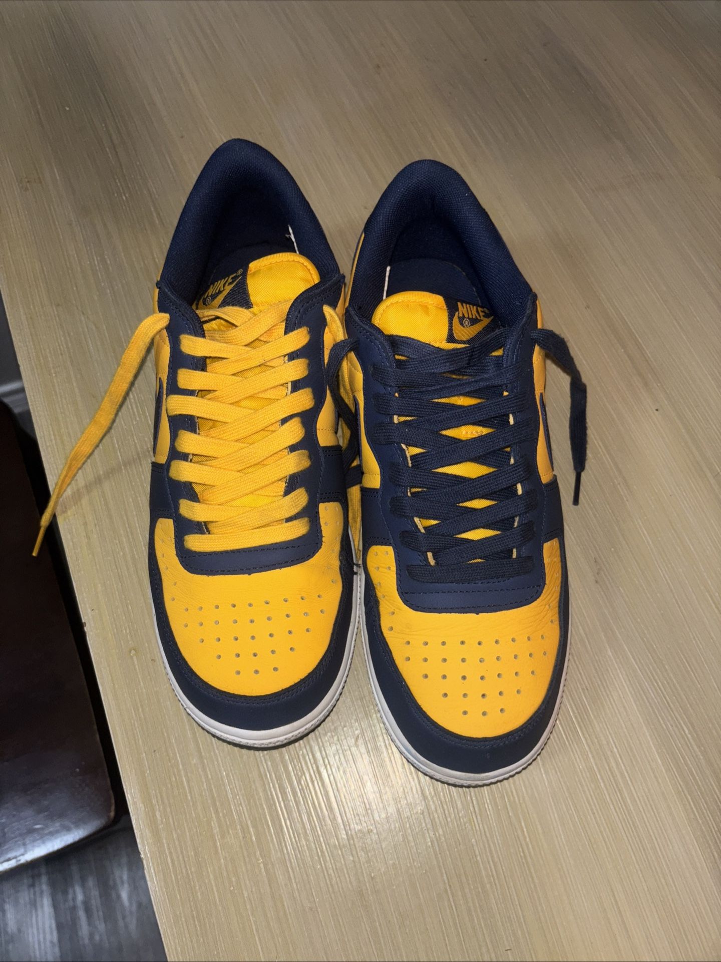 Nike Terminator Low OG Michigan Gold Navy White Sneakers Men´s 