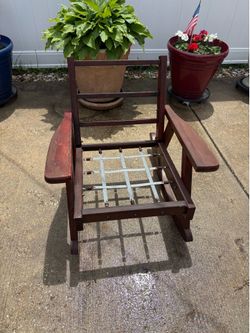 Wooden Rocking Chair