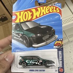 2026 Hot Wheels Super Treasure Hunt STH HONDA CIVIC CUSTOM - Case L2593-973 F