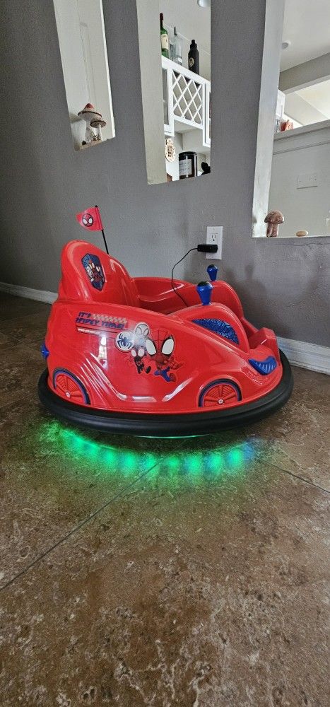 Kid's Spiderman Bumper Car
