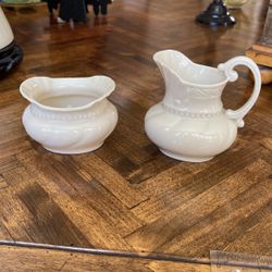 Lenox Sugar& Creamer