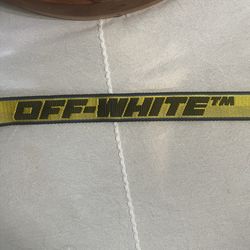 Off White Belt