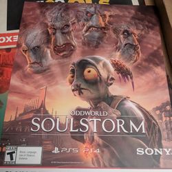 Oddworld GameStop Ppster