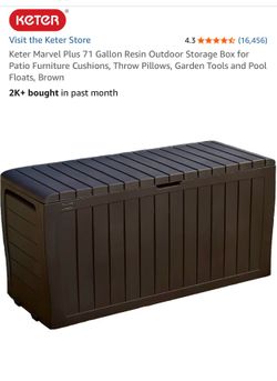 Outdoor Storage Box - Brand New