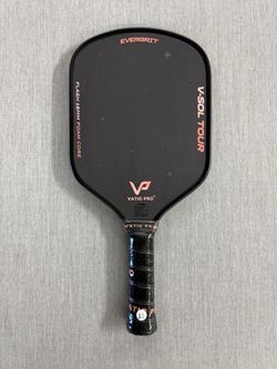 Vatic Pro VSol-Tour Evergrit, Pickleball Paddle, Flash SH 16mm Brand New with Cover