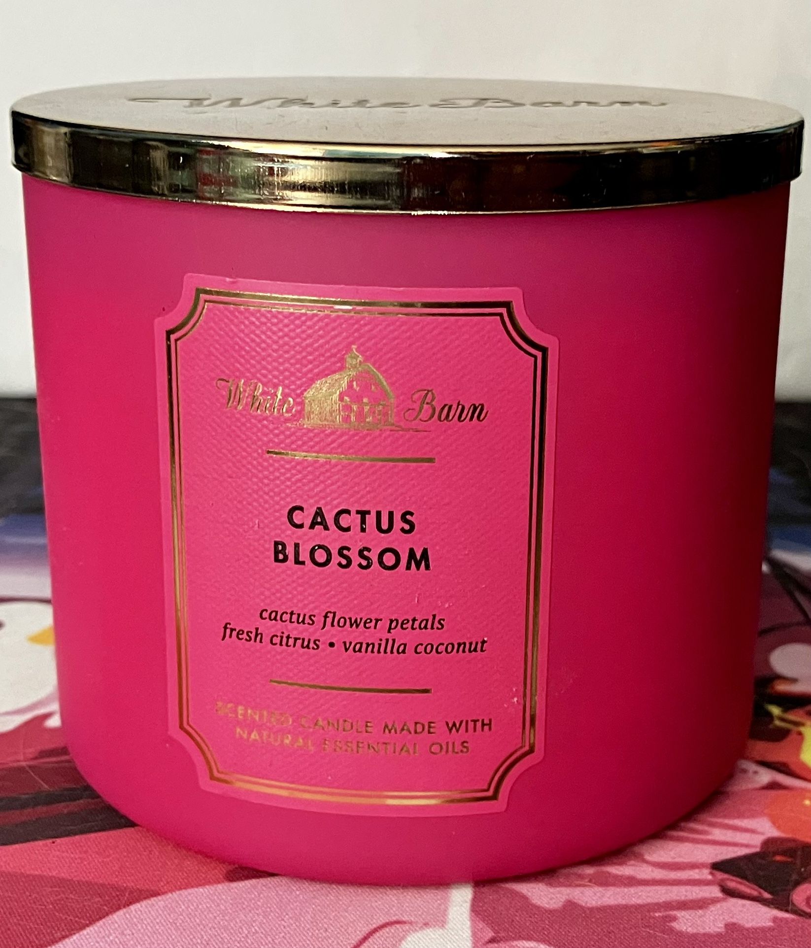 3 Wick Candle And Anti Bacterial Sanitizer