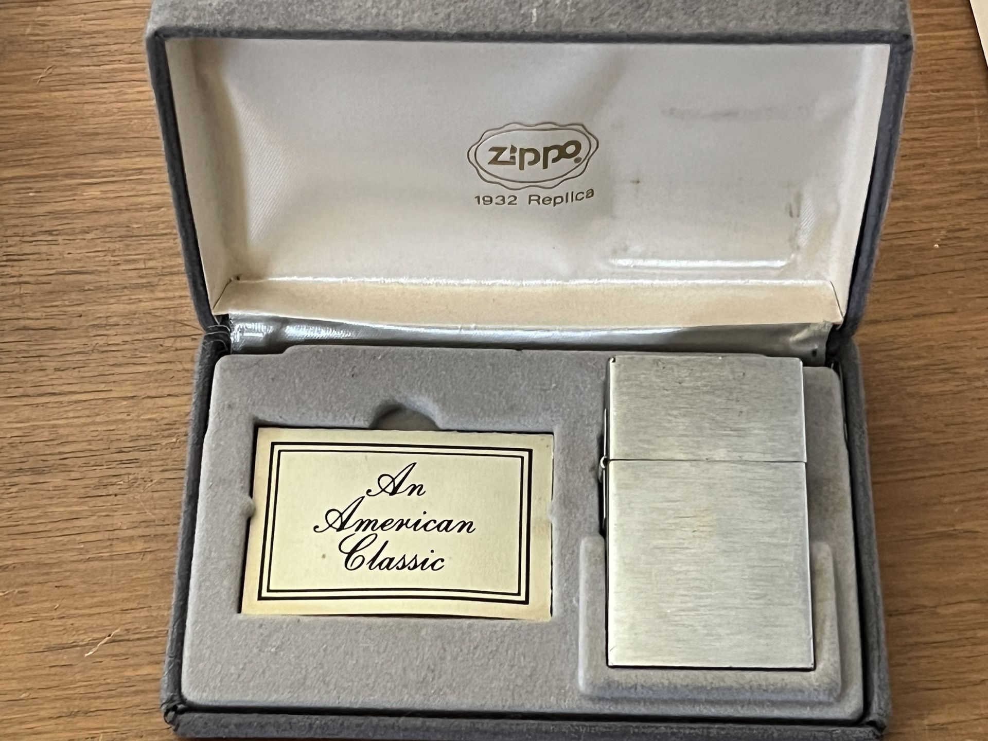 Zippo 1932 Replica in Box