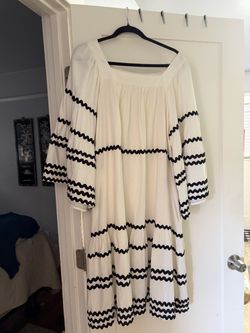 Lisa Marie Fernandez, white midi dress large