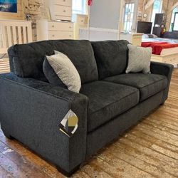 Brand New/ Black Loveseat / Couch/ Delivery Available 