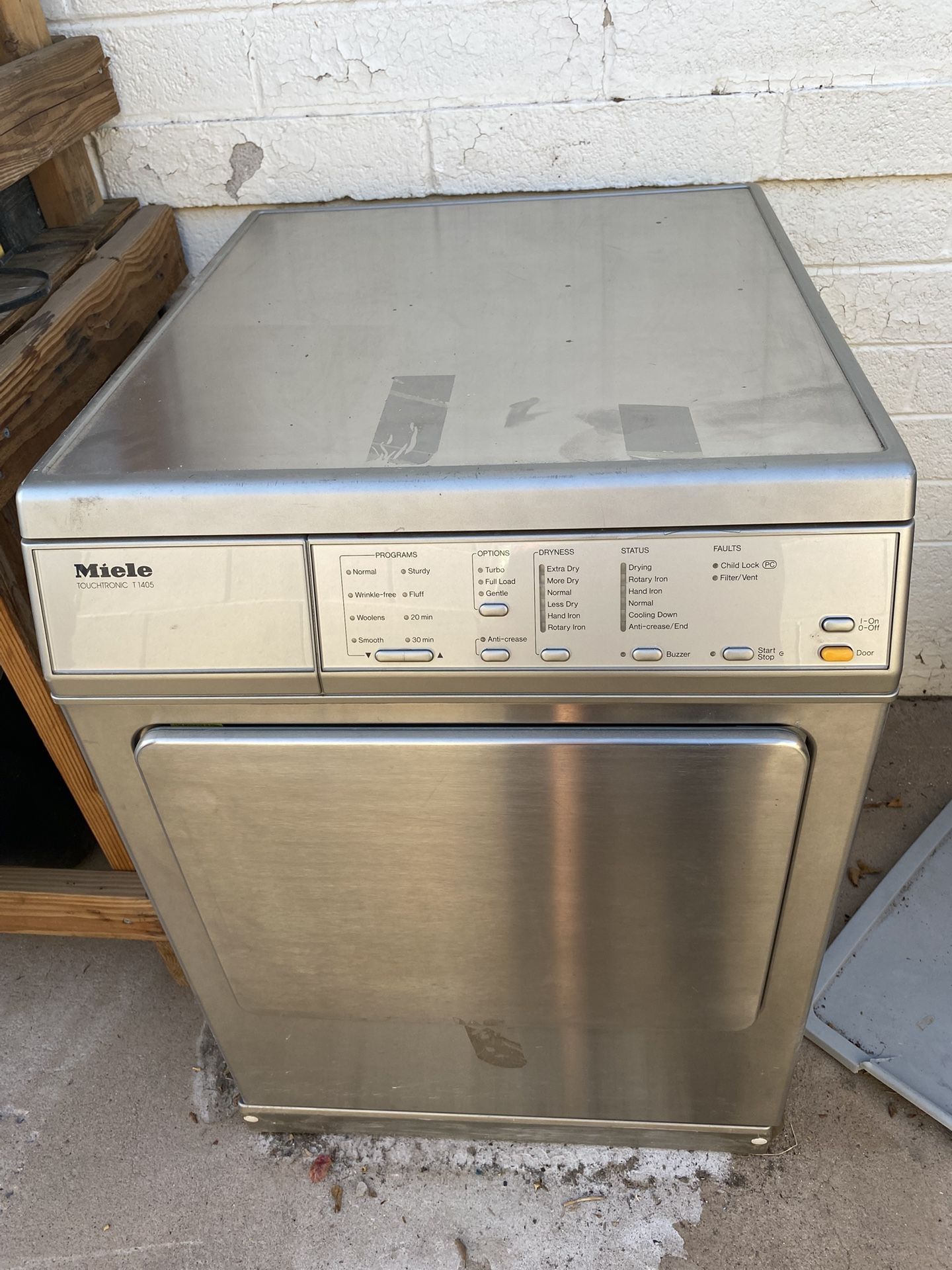 MIELE, Touchtronic T1405, Electric RV Dryer