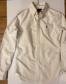 Ralph Lauren Button-Down Oxford Shirt White