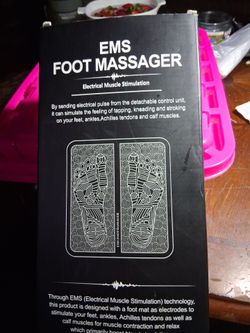 EMS FOOT MASSAGER ( NEW)