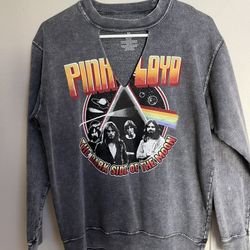 Women’s Size Medium Pullover Sweatshirt Pink Floyd