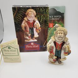 Pere Noel Ornament Midwest Ind Heritage Santa Collection French Santa