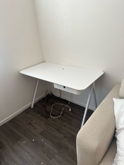 “Poppin” White Desk