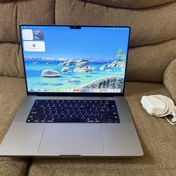 2021/2022 MacBook Pro 16” , M1 Pro ,16gb Ram, 1TB  SSD,fast
