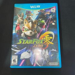 Nintendo Wii U Star Fox Zero CIB