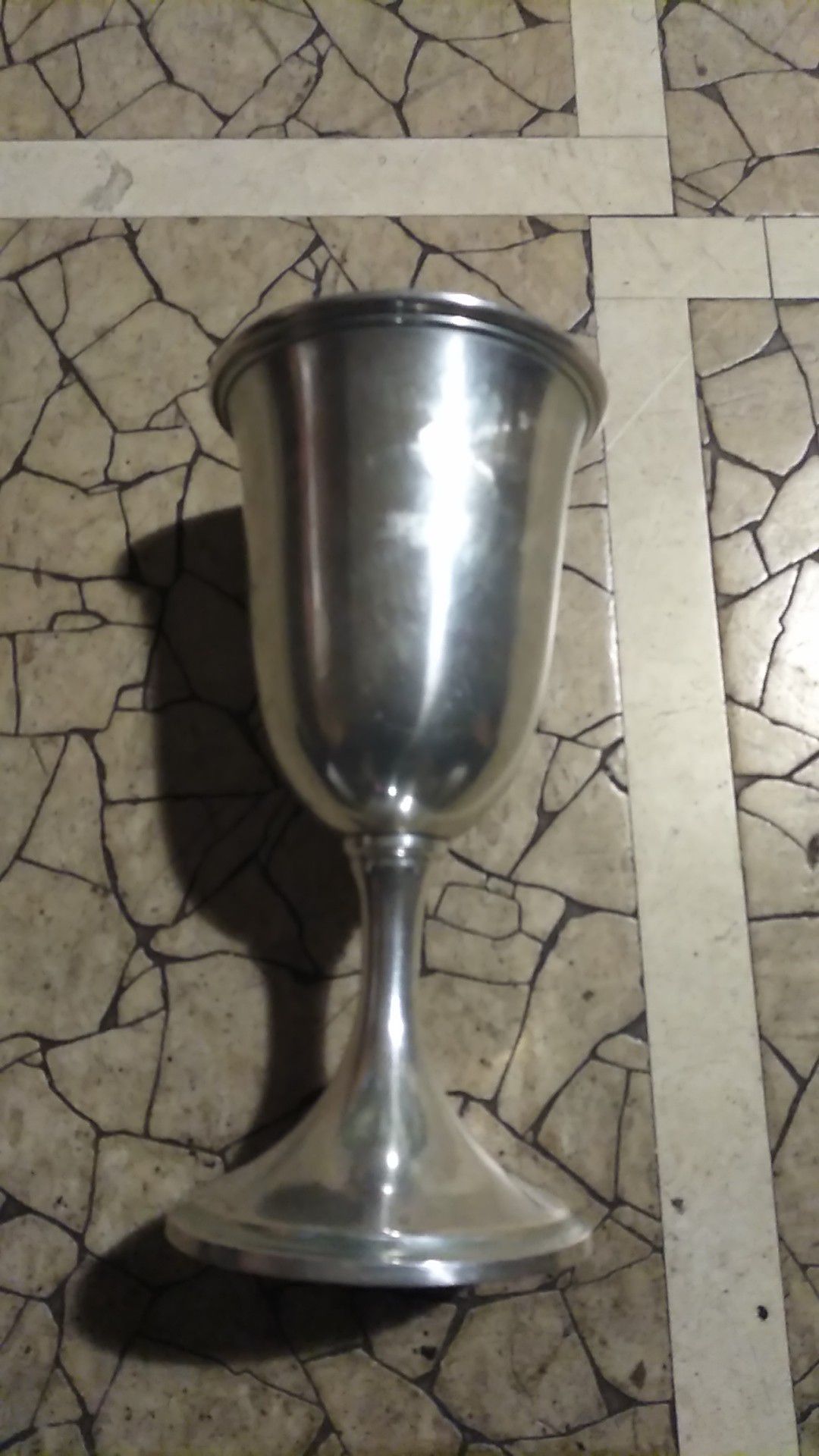 Antique pure silver cup