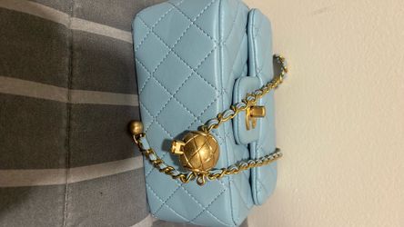 Blue purse