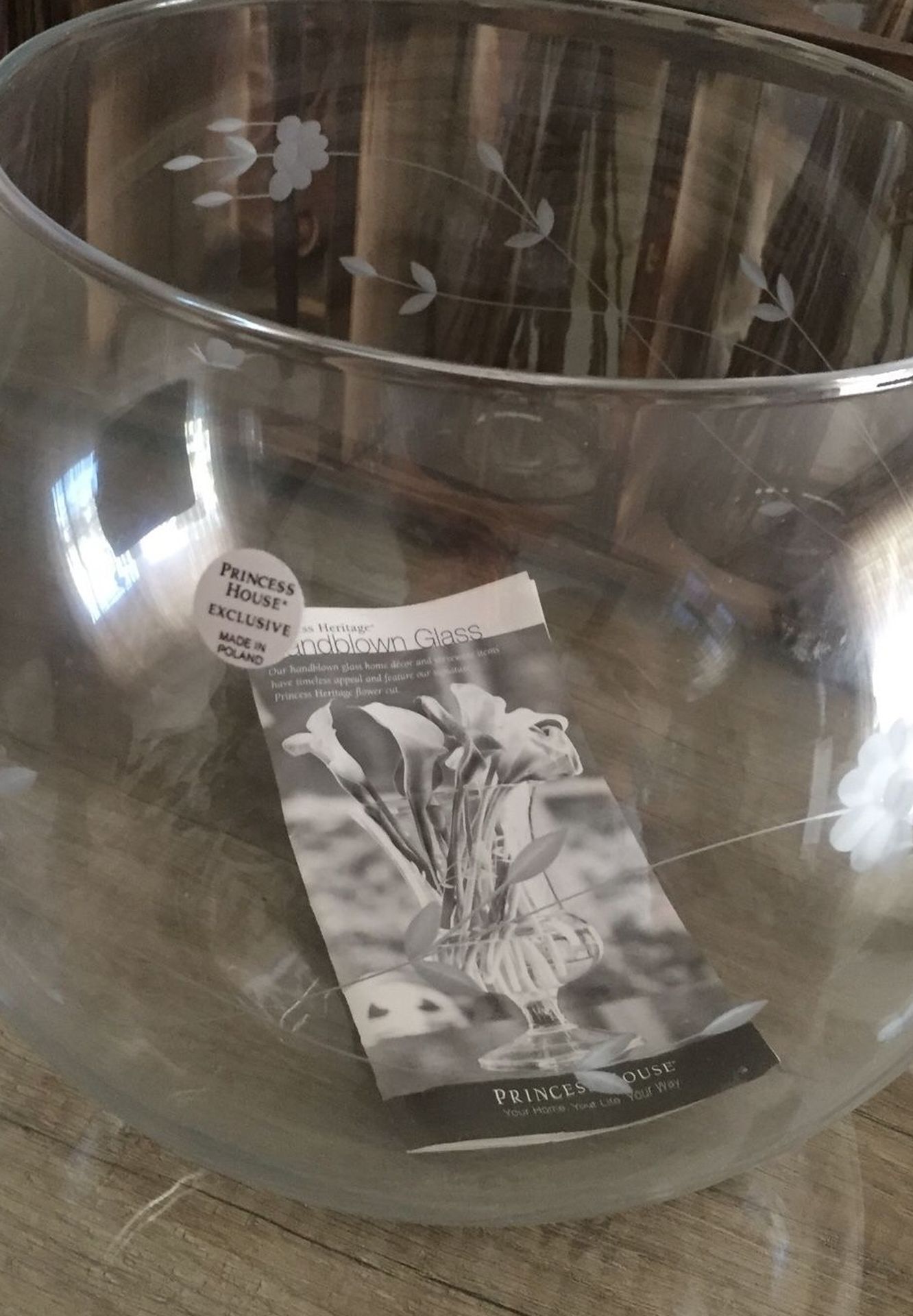 Large princess house bowl