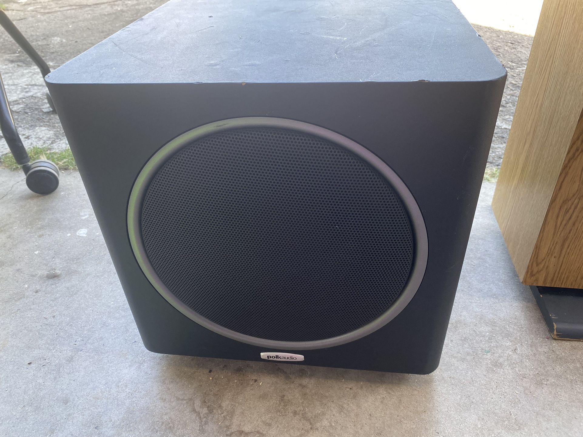 Subwoofer Speaker Polk Audio Subwoofer NOT WORKING Sub Works 10 Inch Speaker Home Subwoofer Speaker MAKE AN OFFER!