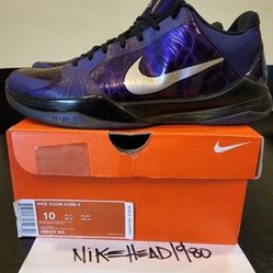 SIZE 10 NIKE ZOOM KOBE V 5 MAMBACURIAL JORDAN LEBRON DUNK AIR MAX