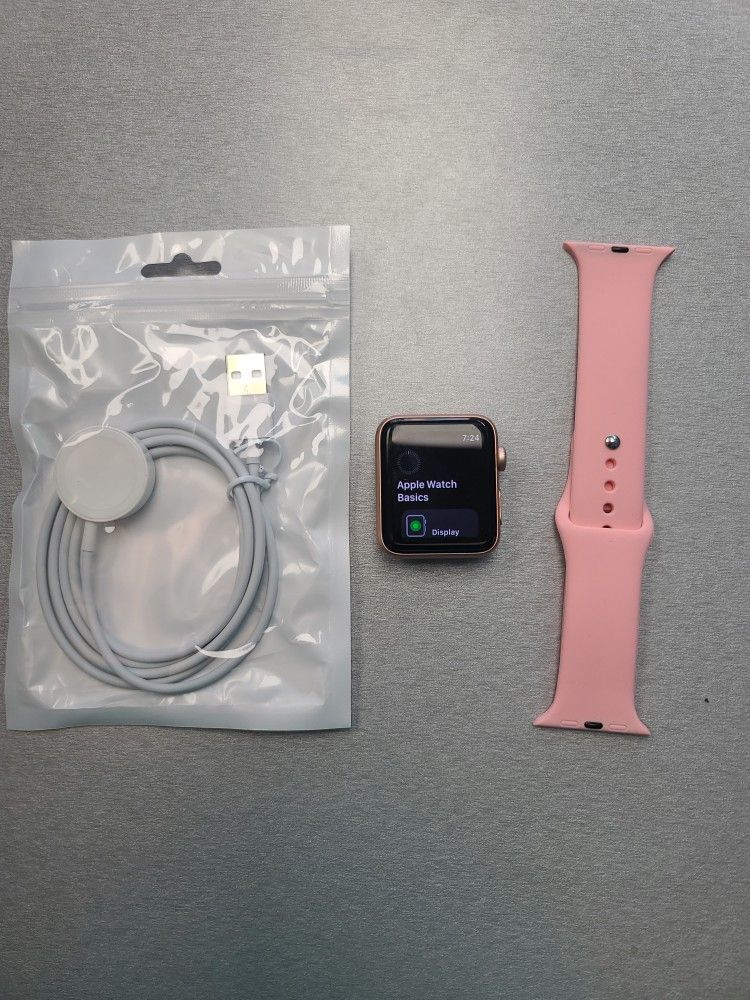 Apple Watch Series 3 42mm In Rose Gold (WiFi + Cellular) for Sale