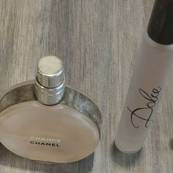Channel Chance Perfume Hair Mist And Dolce &GABBANA ROLLERBALL