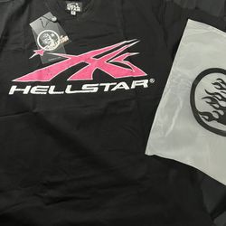 Pink Hellstar T Size Medium 