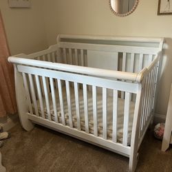 Crib, Changing Table, Mattress