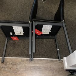 Coaster Garza Rectangular Dining Table and Coaster Garza Upholstered Dining Chairs 2pcs