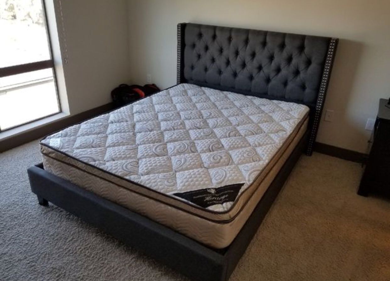 Full bed & mattress 300$
